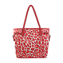 Load image into Gallery viewer, Red Red Red Clover Canvas Tote Bag (Model 1661)