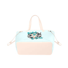 Load image into Gallery viewer, Wild and Free Clover Canvas Tote Bag (Model 1661)