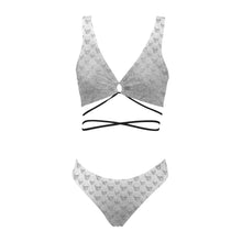 Load image into Gallery viewer, Grunge Skullz Cross String Bikini Set (Model S29)