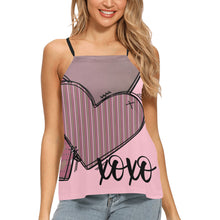 Load image into Gallery viewer, XOXOPurpHeart Loose Fit Halter Neck Top (Model T68)