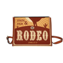 Load image into Gallery viewer, Rodeo Waterproof Canvas Bag-Brown (All Over Print) (Model 1641)