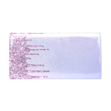 Load image into Gallery viewer, Purple Drip Women's Flap Wallet (Model 1707)