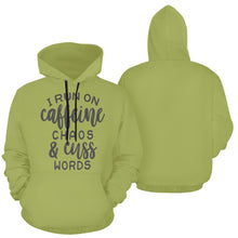 Load image into Gallery viewer, Caffeine and Chaos 2 All Over Print Hoodie for Unisex  (USA Size) (Model H13)
