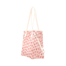 Load image into Gallery viewer, Heart Clover Canvas Tote Bag (Model 1661)