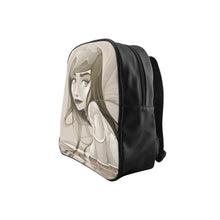 Load image into Gallery viewer, Dark Mermaid School Backpack (Model 1601)(Small)