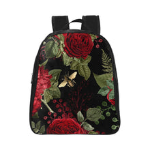 Load image into Gallery viewer, Floral Buzz School Backpack (Model 1601)(Small)