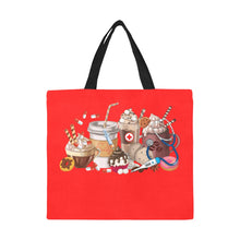 Load image into Gallery viewer, Nurses coffee and lattes All Over Print Canvas Tote Bag/Large (Model 1699)