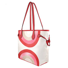 Load image into Gallery viewer, Red Rainbow Clover Canvas Tote Bag (Model 1661)