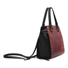 Load image into Gallery viewer, Red Beauty Rivet Shoulder Handbag (Model 1645)