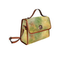 Load image into Gallery viewer, In Green Waterproof Canvas Bag-Brown (All Over Print) (Model 1641)