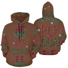 Load image into Gallery viewer, Elf squad All Over Print Hoodie for Unisex (USA Size) (Model H13)