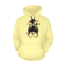Load image into Gallery viewer, Bee All Over Print Hoodie for Unisex (USA Size) (Model H13)