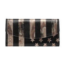 Load image into Gallery viewer, USA 2 Women's Flap Wallet (Model 1707)
