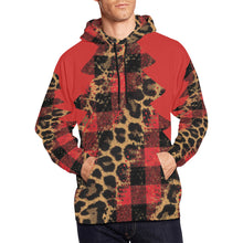 Load image into Gallery viewer, Christmas tree 3 All Over Print Hoodie for Unisex (USA Size) (Model H13)
