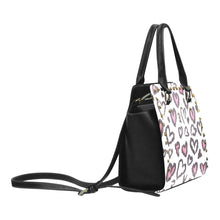 Load image into Gallery viewer, Leopard Rivet Shoulder Handbag (Model 1645)