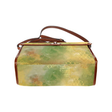 Load image into Gallery viewer, In Green Waterproof Canvas Bag-Brown (All Over Print) (Model 1641)