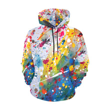 Load image into Gallery viewer, Paint All Over Print Hoodie for Unisex  (USA Size) (Model H13)