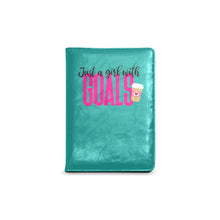 Load image into Gallery viewer, Just A girl with goals Custom NoteBook A5
