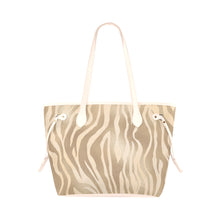 Load image into Gallery viewer, Zebra Clover Canvas Tote Bag (Model 1661)