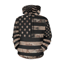 Load image into Gallery viewer, USA All Over Print Hoodie for Unisex  (USA Size) (Model H13)