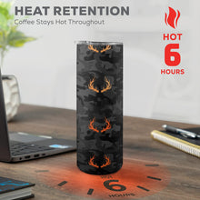 Load image into Gallery viewer, Deer 20oz Tall Skinny Tumbler with Lid and Straw