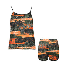 Load image into Gallery viewer, So Wild Women's Spaghetti Strap Short Pajama Set