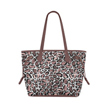 Load image into Gallery viewer, Leopard Clover Canvas Tote Bag (Model 1661)
