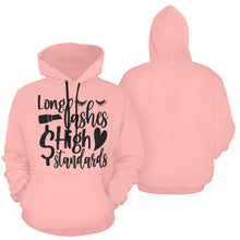 Load image into Gallery viewer, Long Lashes All Over Print Hoodie for Unisex (USA Size) (Model H13)