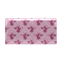 Load image into Gallery viewer, lovely bee 1 Women's Flap Wallet (Model 1707)