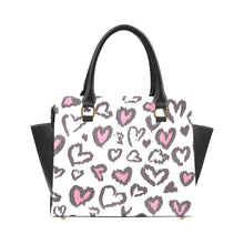 Load image into Gallery viewer, Leopard Rivet Shoulder Handbag (Model 1645)