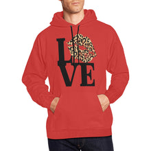 Load image into Gallery viewer, Love-cheetah All Over Print Hoodie for Unisex (USA Size) (Model H13)