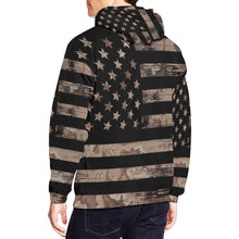 Load image into Gallery viewer, USA All Over Print Hoodie for Unisex  (USA Size) (Model H13)
