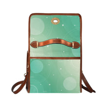 Load image into Gallery viewer, Abstract Waterproof Canvas Bag-Brown (All Over Print) (Model 1641)
