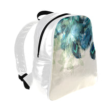 Load image into Gallery viewer, Blue feathers Backpack Multi-Pockets Backpack (Model 1636)
