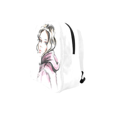 Load image into Gallery viewer, Hoodie Girl School Backpack (Model 1601)(Small)