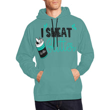 Load image into Gallery viewer, I Sweat Glitter All Over Print Hoodie for unisex (USA Size) (Model H13)