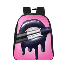 Load image into Gallery viewer, Lip BLK School Backpack (Model 1601)(Small)