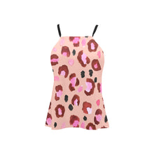 Load image into Gallery viewer, Pink Wild Loose Fit Halter Neck Top (Model T68)