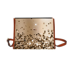 Load image into Gallery viewer, Chocolate Waterproof Canvas Bag-Brown (All Over Print) (Model 1641)