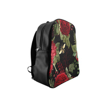 Load image into Gallery viewer, Floral Buzz School Backpack (Model 1601)(Small)