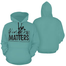 Load image into Gallery viewer, Kindness Matters All Over Print Hoodie for Unisex (USA Size) (Model H13)