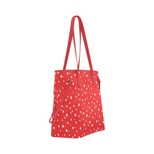 Load image into Gallery viewer, Oh So Red Clover Canvas Tote Bag (Model 1661)