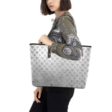 Load image into Gallery viewer, Grunge  Beauty Chic Leather Tote Bag (Model 1709)