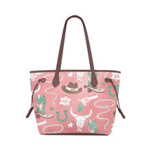 Load image into Gallery viewer, Western Clover Canvas Tote Bag (Model 1661)