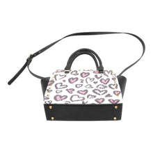 Load image into Gallery viewer, Leopard Rivet Shoulder Handbag (Model 1645)