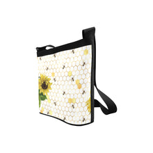 Load image into Gallery viewer, sunflower bee_0012_13 Crossbody Bags (Model 1613)