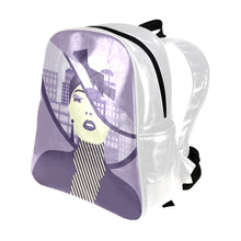 Load image into Gallery viewer, Purple Multi-Pockets Backpack (Model 1636)