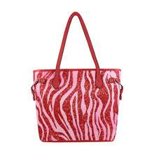 Load image into Gallery viewer, Wild Red Clover Canvas Tote Bag (Model 1661)
