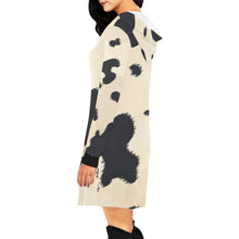 Load image into Gallery viewer, Country All Over Print Hoodie Mini Dress (Model H27)