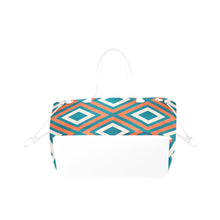 Load image into Gallery viewer, Squares Clover Canvas Tote Bag (Model 1661)